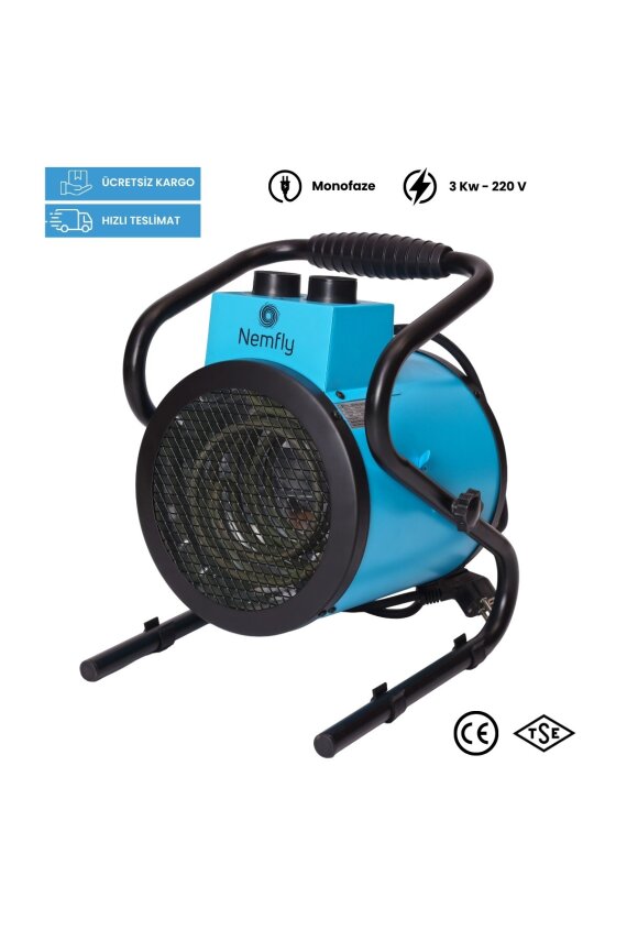 FLY3 KW Elektrikli Fanlı Isıtıcı  - 2