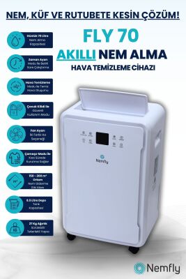 FLY70 Nem Alma ve Hava Temizleme Cihazı - 4